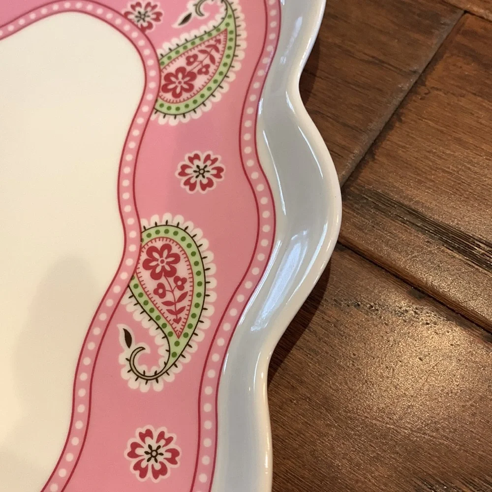 Vera Bradley (My Home) Andrea by Sadek Platter Plate Vanity Tray